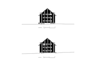 Façade nord et sud