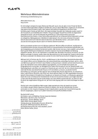 Descriptif du projet (allemand)
