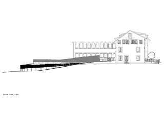 Westfassade 1:200