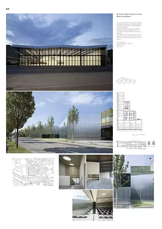 Sicherheitszentrum Weinfelden A0-Plakat