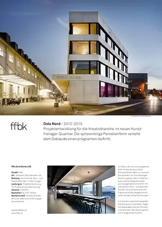 Referenzblatt Oslo Nord