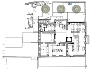 Plan du rez-de-chaussée