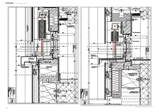 DET Coupes verticales 2 façade hybride