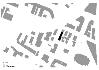 Plan de masse, 1:1000