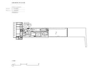 Graber Pulver Architekten - EZF - Grundriss +21.60m