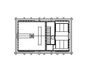 Grundriss Dachgeschoss 1:200