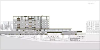 Façade sud