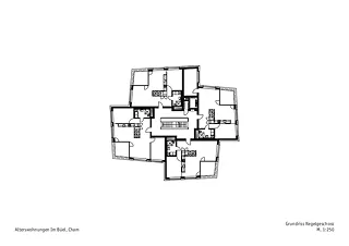 Grundriss Regelgeschoss