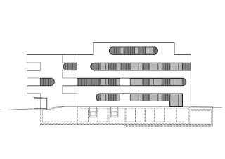 Südwestfassade