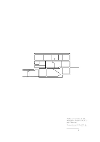 Maison en rangée coupe A