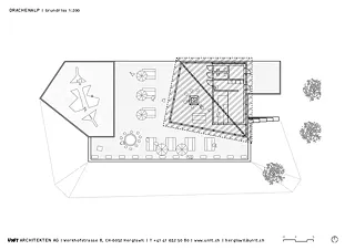 Grundriss Pavillon