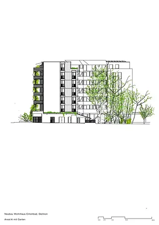 Vue avec jardin