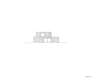 Südfassade 1:100