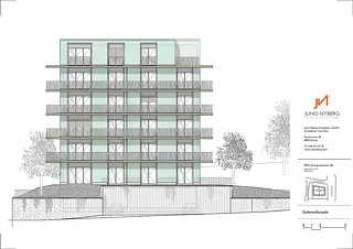 Façade nord-ouest