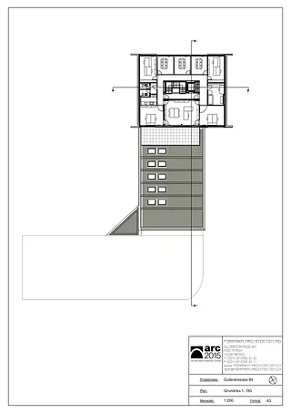 Grundriss 1. Obergeschoss - Büro