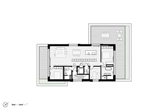 Grundriss Attikageschoss