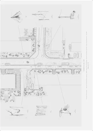 Ein mögliches Szenario zur Bespielung des Strassenraumes an der Eichbühlstrasse 2/2