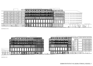 Façades nordest et sud