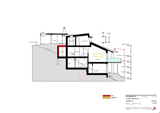 Einfamilienhaus_Schnitt_Süd-Nord