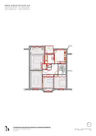 plan étage supérieur