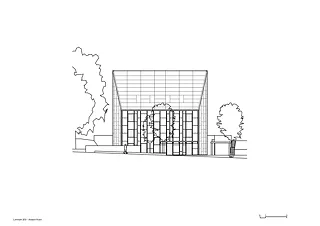Elévation nord