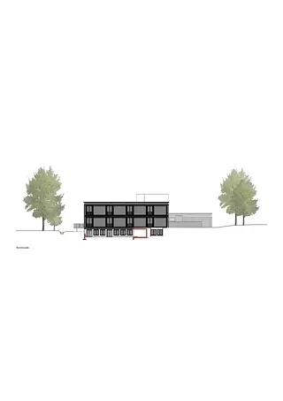 Façade nord