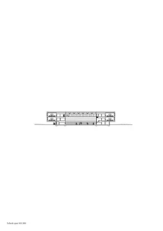 coupe transversale 1:500