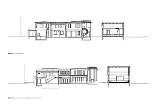 Façade / coupe Atelier