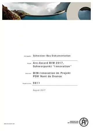 BIM-Innovation im Projekt PSW Nant de Drance