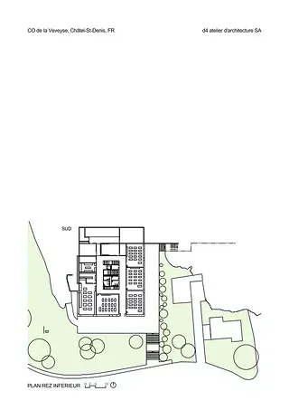 Rez-de-chaussée inférieur
