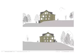 MFH Hohenbühl | Ansichten Haus A und B