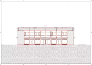 Façade nord-ouest