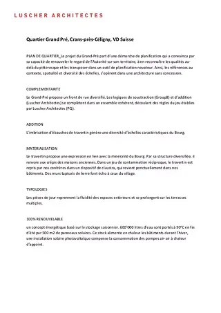 Projektbeschreibung