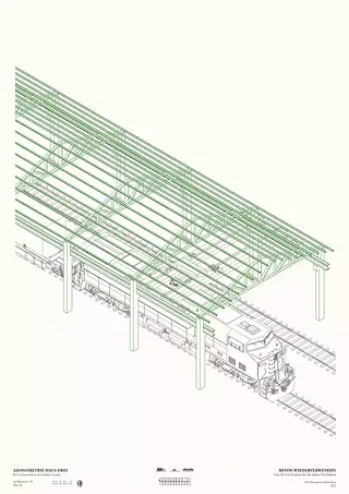 Axonométrie bâtiment 3