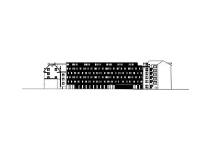 Façade cour intérieure