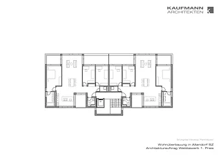 Grundriss Haustyp Parkhäuser.