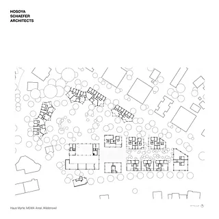 Situation Haus Myrte und MEWA-Areal