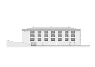 Façade nord