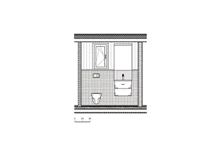 Vue salle de bain