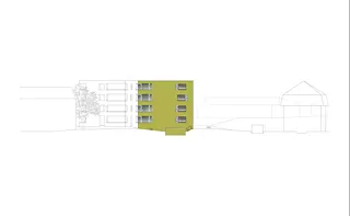 Façade nord-est