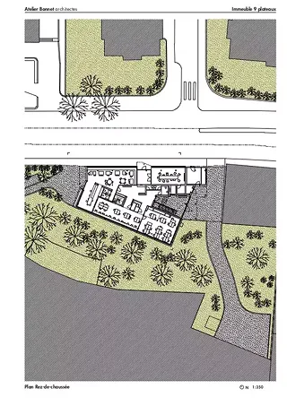 Plan Rez-de-chaussée