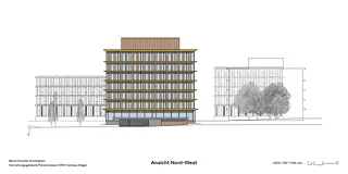 Nordwestfassade