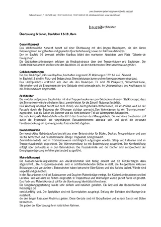 Projektbeschrieb