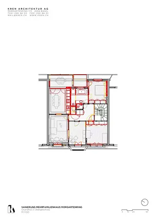 plan troisième étage