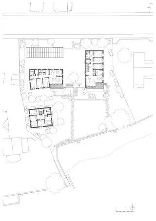 Etage supérieur 1:200