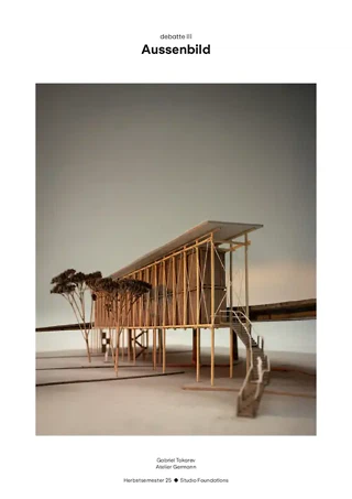 Buvette, vue extérieure, atelier Germann, Gabriel Tokarev