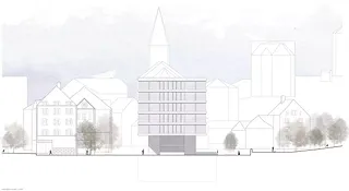 Elévation ouest 1:200
