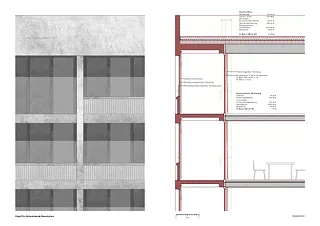 Détail nouvelle façade