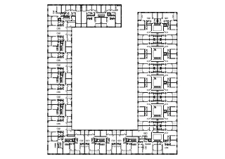 Plan étage standard