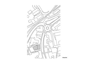 Situationsplan - Einfügung in den Ortskern